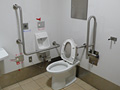 (5) Outside ticket barrier, universal toilet