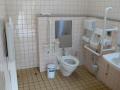 Toilet in garden of Ginkaku-ji Temple