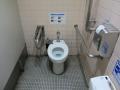 Toilet inside (beyond main tkt barrier) of Keihan Sanjo Sta. 