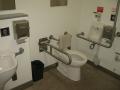 Toilet inside (beyond tkt barrier) JR Saga-Arashiyama Sta. 