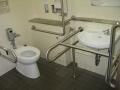 Public toilet in front of JR Saga Arashiyama Stn.