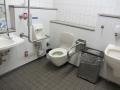 Toilet inside (beyond tkt barrier) Subway Kitaoji Sta. 