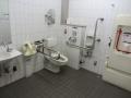 Toilet outside tkt barrier in Subway Imadegawa Sta.