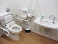 Toilet in Ryuko-den hall at Nishi-hongan-ji Temple