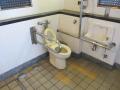 Public toilet at Sanjusangendo bus pool