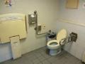 Toilet inside (beyond tkt barrier) Keihan Chushojima Stn.