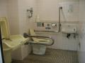 Toilet outside of tkt barrier in Subway Nijojomae Sta. 