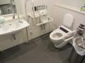 1Fl toilet next to penguin zone in Kyoto Aquarium 