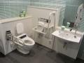 Toilet west of dolphin stadium in Kyoto Aquarium